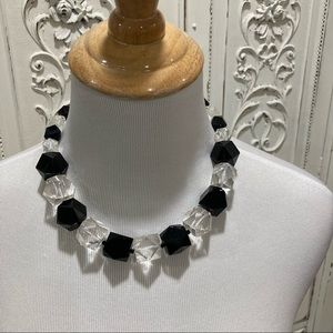Vintage chunky acrylic bead necklace